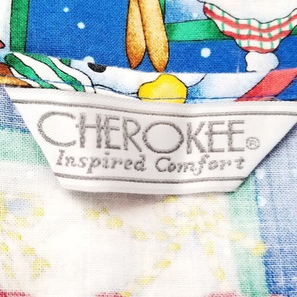 Christmas Snow Bears Scrub Jacket‎ - Picture 8 of 9